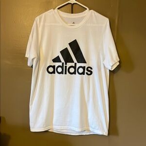 Adidas Men's White T-Shirt